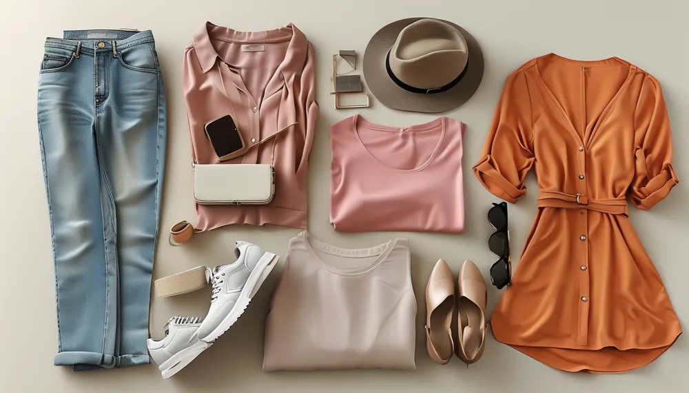 Styling flat lay