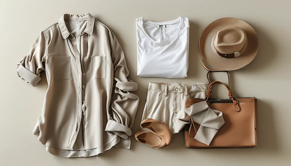 Styling flat lay